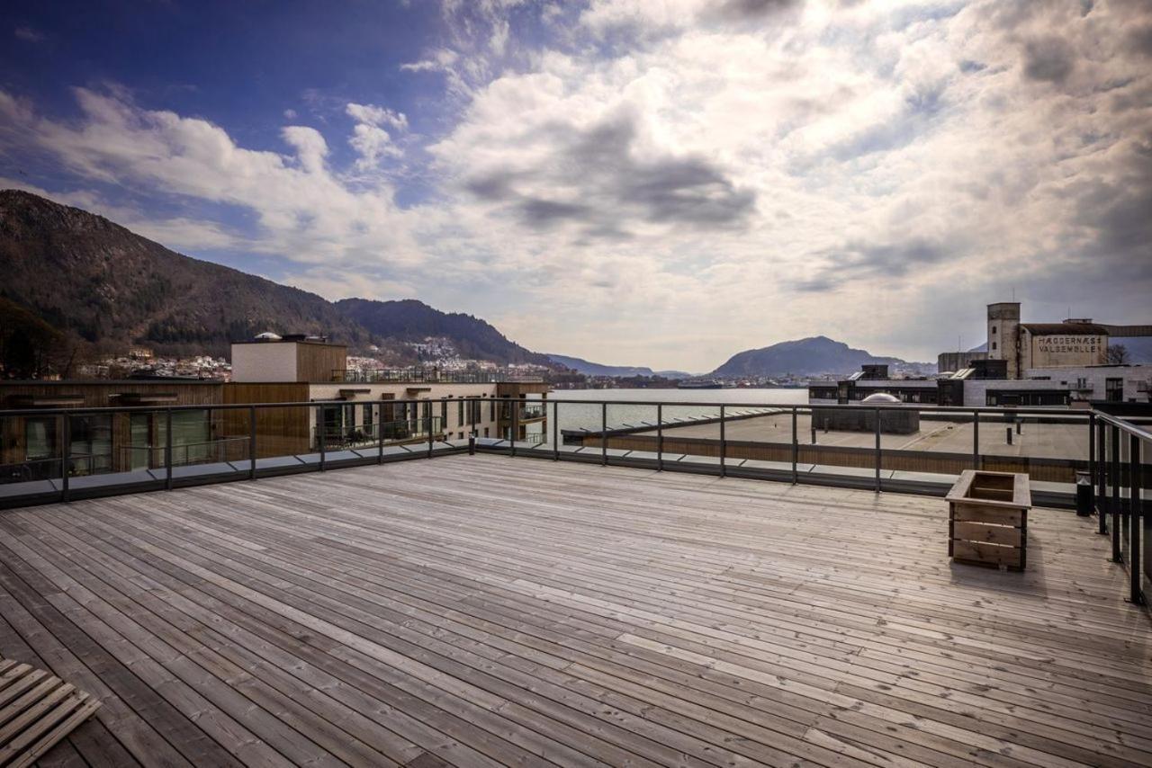 New Penthouse Apartment With Sea View In Bergen Centrum エクステリア 写真