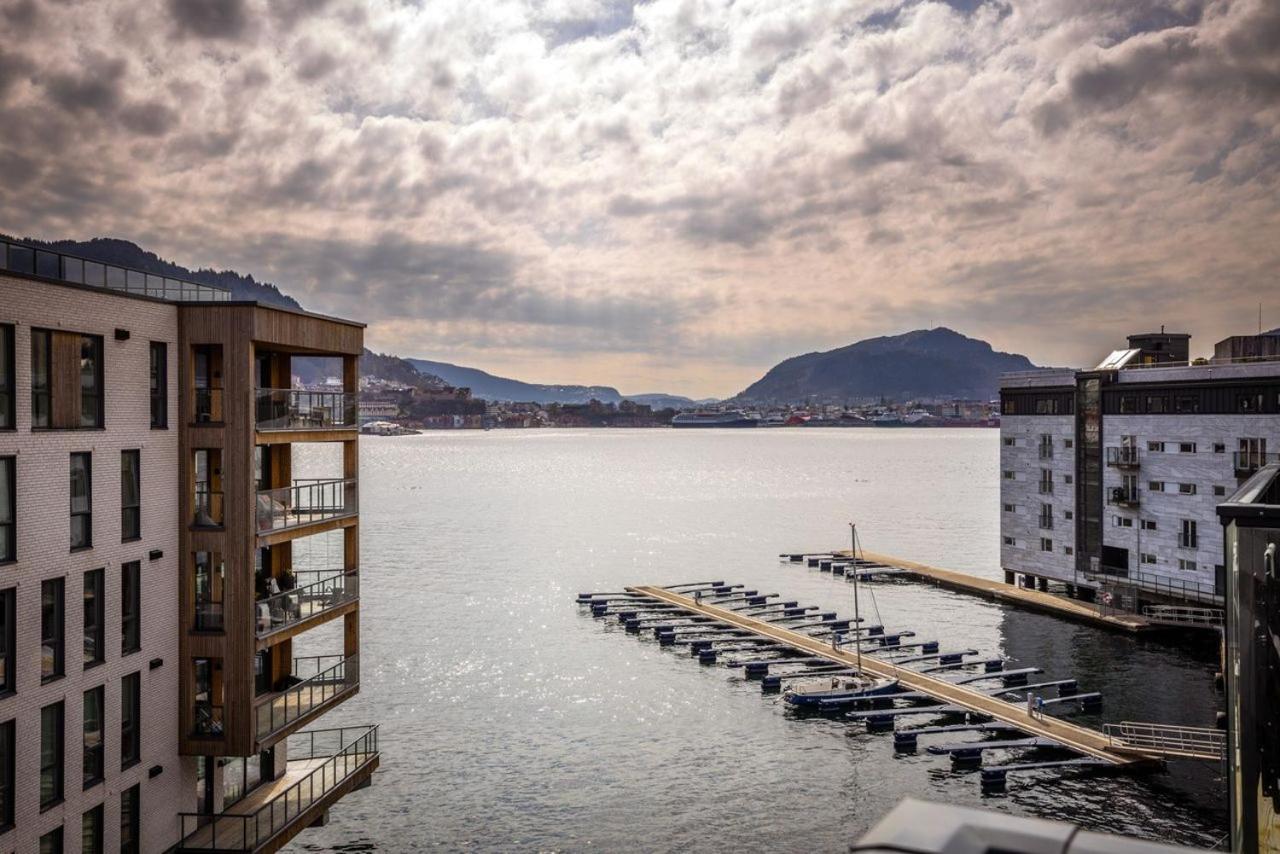 New Penthouse Apartment With Sea View In Bergen Centrum エクステリア 写真